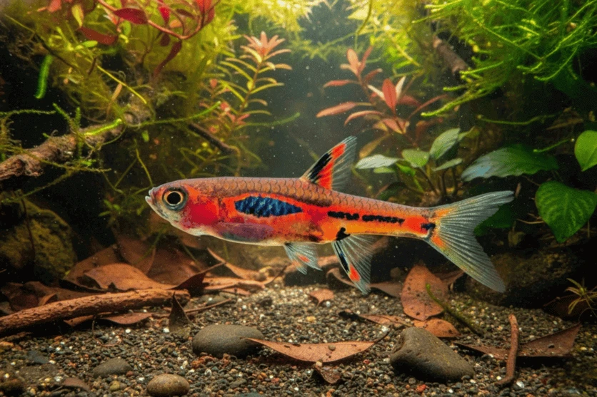 Chili rasbora breeding setup