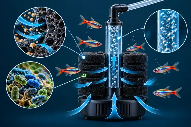 Best Sponge Filter for Nano Tanks