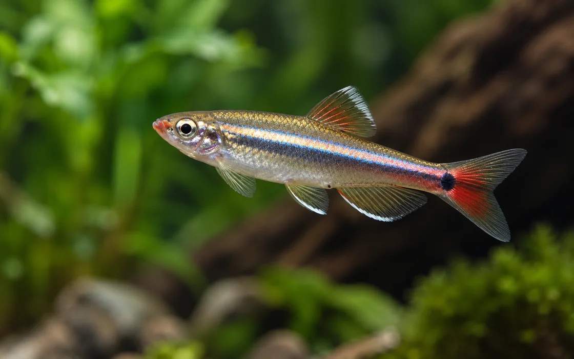 White Cloud Mountain minnow, a cool-water fish for a 20 gallon tank